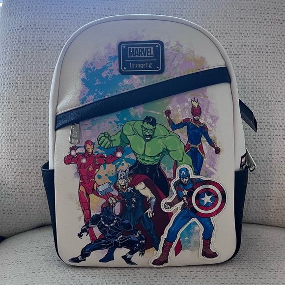 Loungefly Marvel Superheroes Backpack - Multicolor